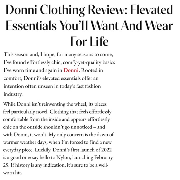 DONNI. NWT OSFM M L XL Ribbed Open Cardigan Lightweight Sweater Anthro FabFitFun - Picture 9 of 13